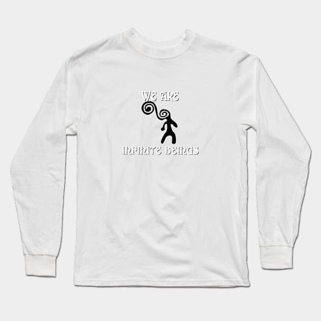 INFINITE BEINGS Long Sleeve T-Shirt by D_AUGUST_ART_53